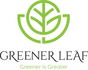 Greener Leaf logo - Greener is Greater